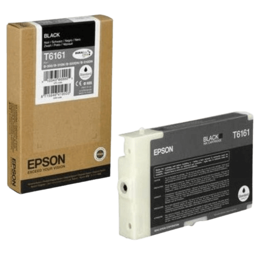 Epson T6161 / C13T616100 sort blækpatron - Original