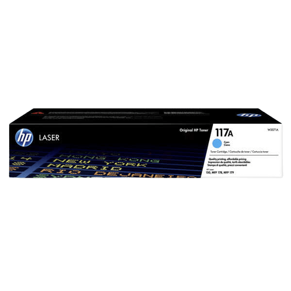 HP 117A / W2071A cyan toner - Original
