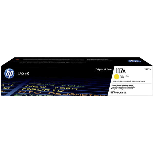 HP 117A / W2072A gul toner - Original
