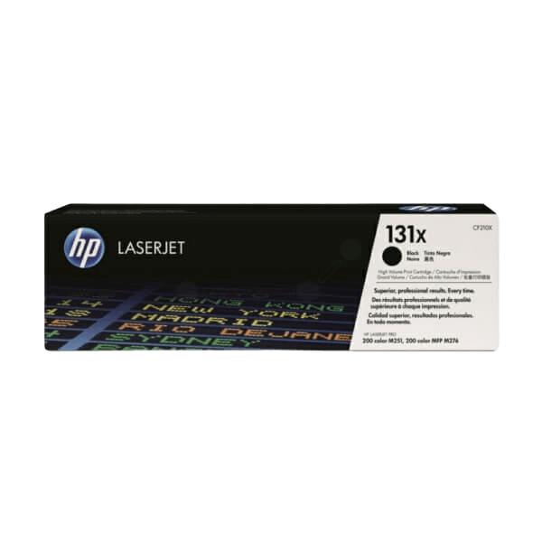HP 131X / CF210X sort XL toner - Original