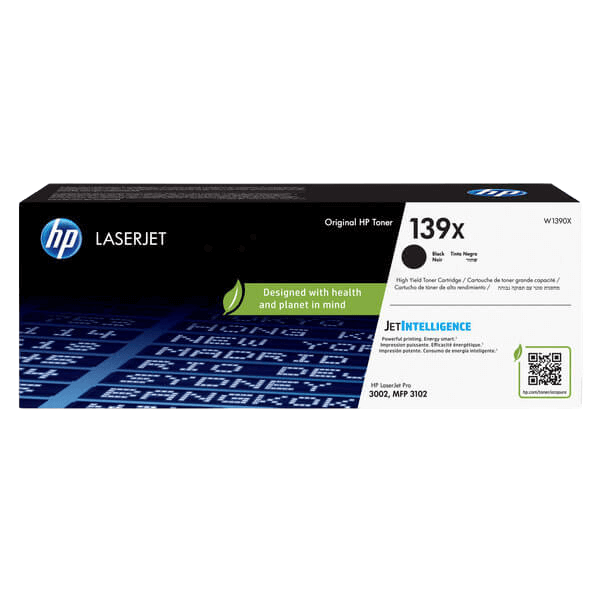 HP 139X / W1390X sort XL toner - Original