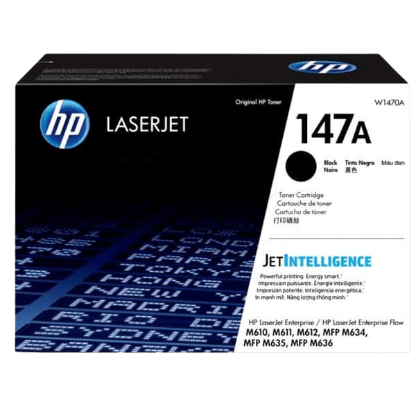HP 147A / W1470A sort toner - Original