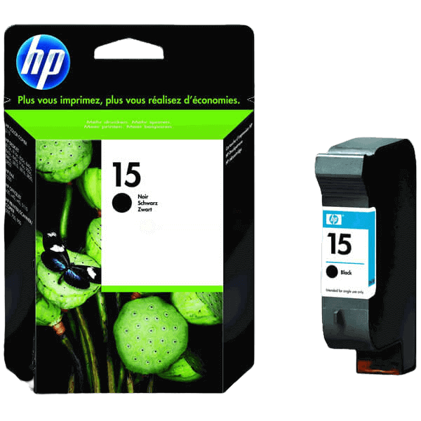 HP 15 / C6615DE sort blækpatron - Original