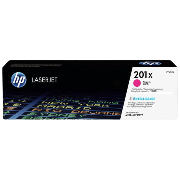 HP 201X / CF403X magenta XL toner - Original