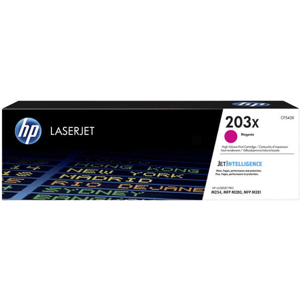 HP 203X / CF543X magenta XL toner - Original