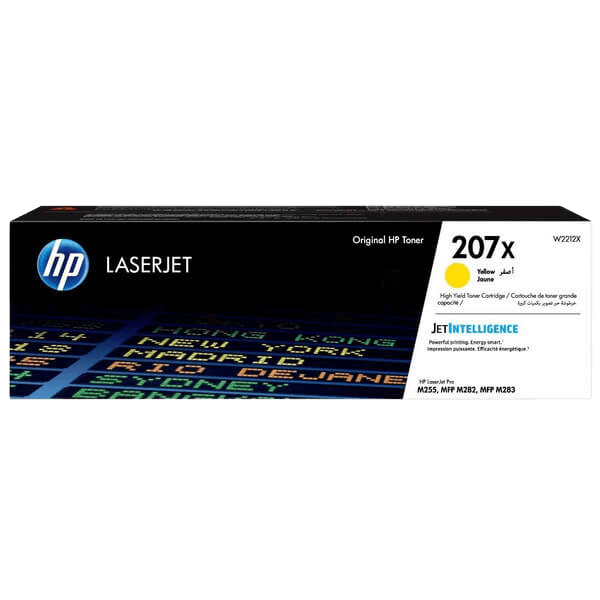 HP 207X / W2212X gul XL toner - Original