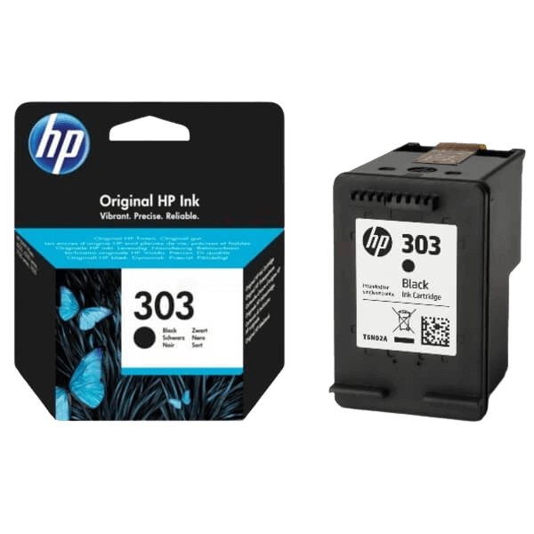 HP 303 / T6N02AE sort blækpatron - Original