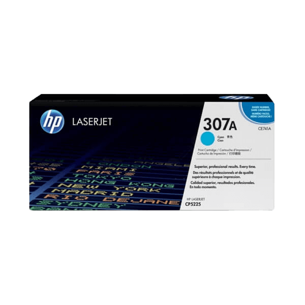 HP 307A / CE741A cyan toner - Original