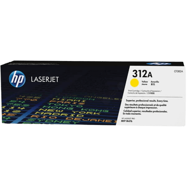 HP 312A / CF382A gul toner - Original