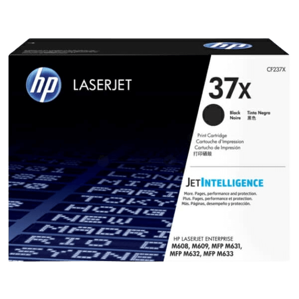 HP 37X / CF237X sort XL toner - Original