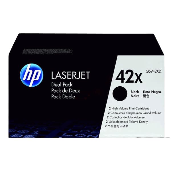 HP 42XD / Q5942XD sort XXL toner - Original