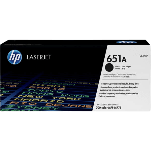 HP 651A / CE340A sort toner - Original