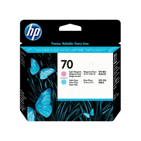 HP 70 / C9405A cyan / magenta printhoved - Original