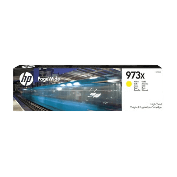 HP 973X / F6T83AE gul XL blækpatron - Original