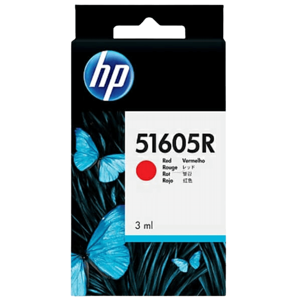 HP CJ3A / 51605R rød blækpatron - Original