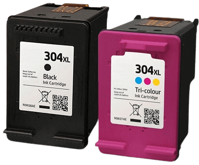 Kompatibel HP 304 / N9K08AE + N9K07AE XL rabatpakke
