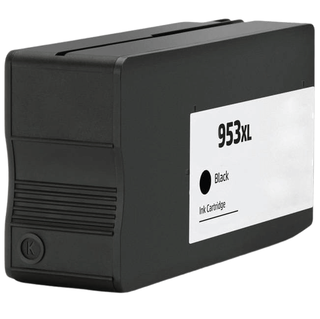 Kompatibel HP 953XL / L0S70AE sort XL blækpatron