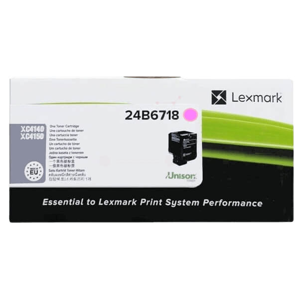 Lexmark 24B6718 magenta toner - Original