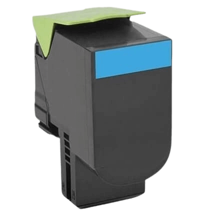 Lexmark 71B2HC0 cyan XL toner - Kompatibel