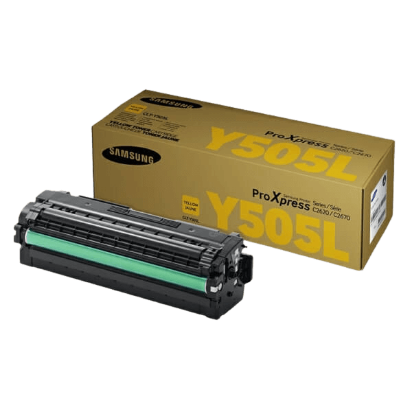 Samsung SU512A / CLT-Y505L gul toner - Original