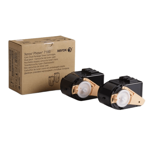 Xerox 106R02602 cyan twin pack toner - Original